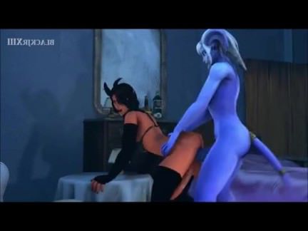 Трансвеститы Порно 3Д Футанари демоны трахаются секс видео